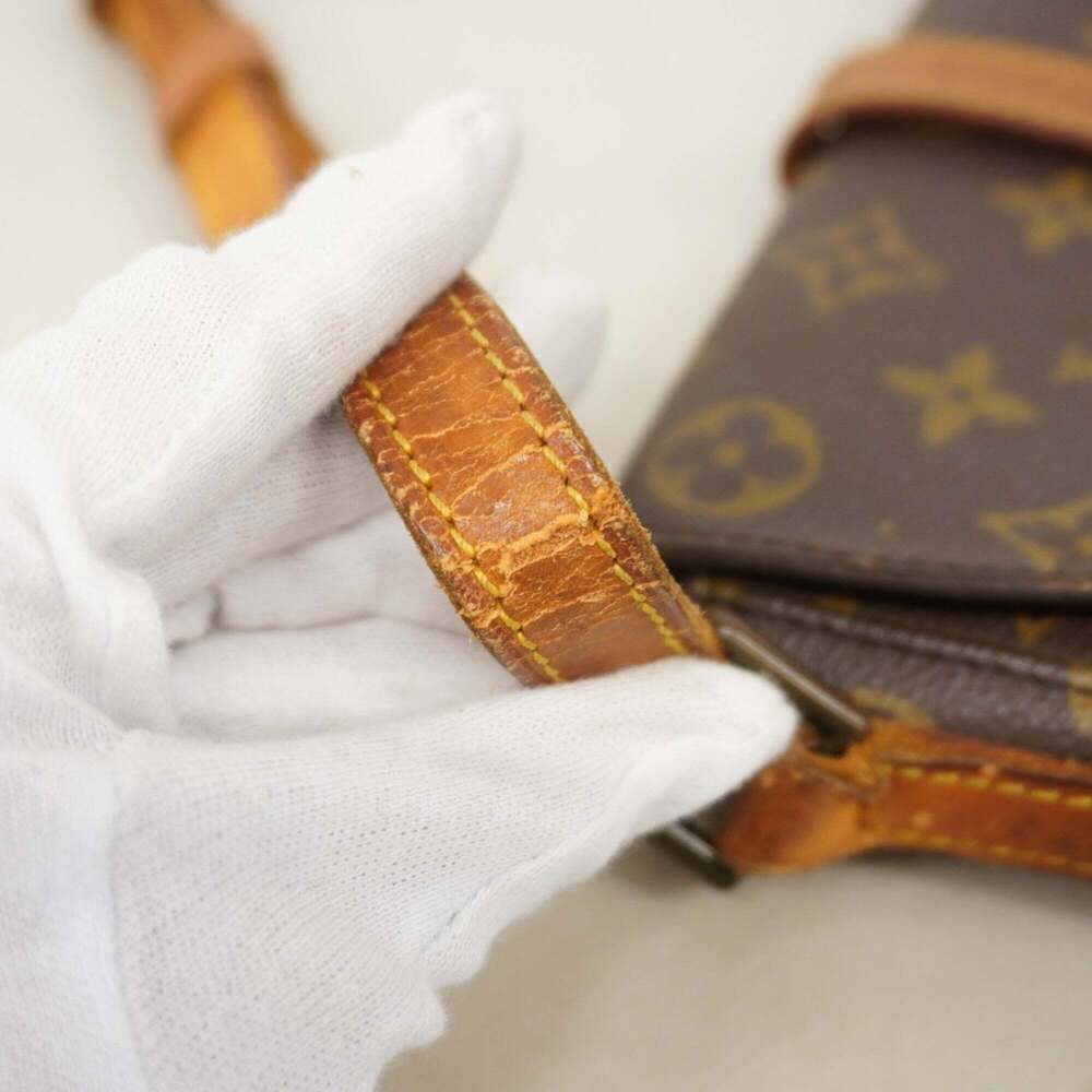 LOUIS VUITTON Brown Monogram Shoulder Bag - Picture 7 of 10
